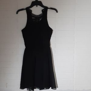 Alya black lace bodice dress.